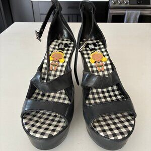 Harajuku Lovers Gwen Stefani Jelly Wedge Heel Sandals
